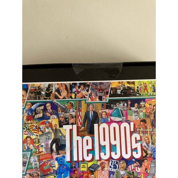 1990's Puzzle 1000 Pc Bill Clinton Michael Jordan White Mountain - Picture 6 of 8